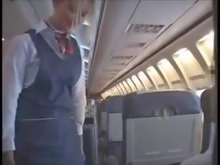 Flight attendant debaixo da saia 2