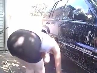 Auto wassen groot boezem